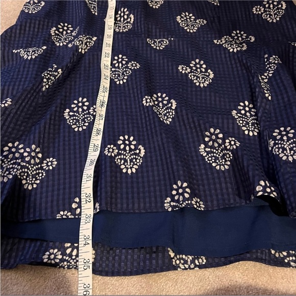 Madewell Silk Blend Floral Pattern Sleeveless Shift mini Dress M - Picture 5 of 5